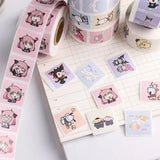 500PCS Cute Kuromi, Pochacco, My Melody Cartoon Stickers from Kawaii Stop