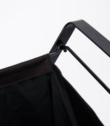 Laundry Hamper with Cotton Liner - Two Sizes - Steel + Cotton from Yamazaki Home