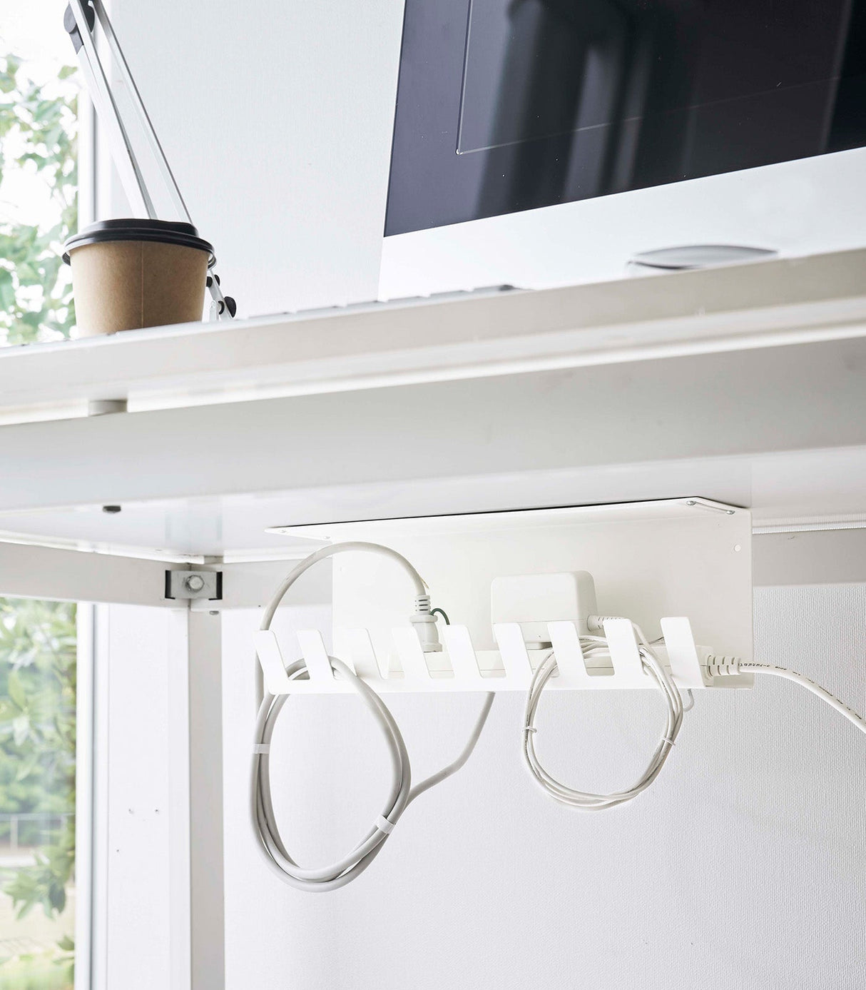 Under-Desk Cable Organizer - Steel from Yamazaki Home
