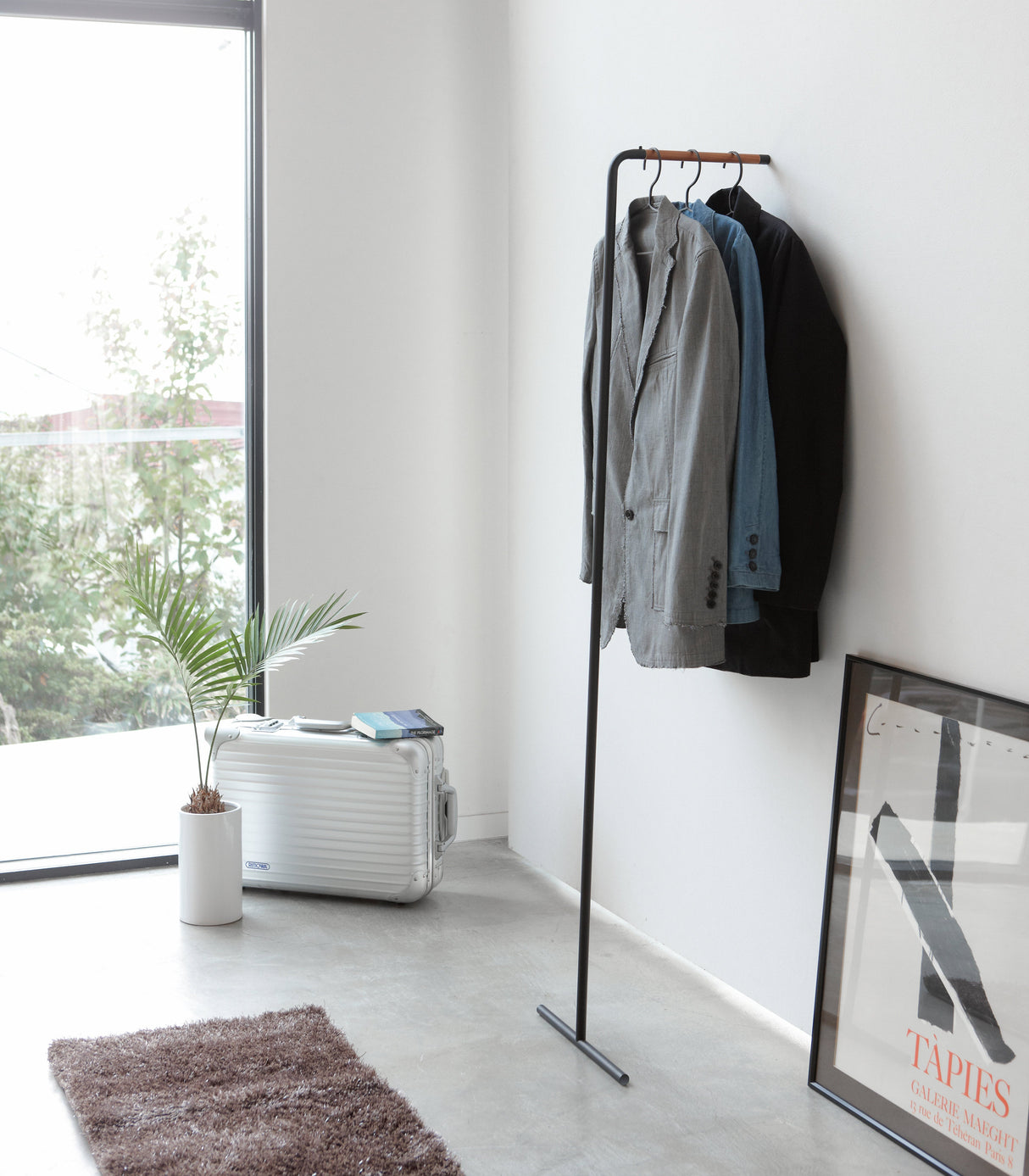 Leaning Coat Rack (63" H)  - Steel from Yamazaki Home