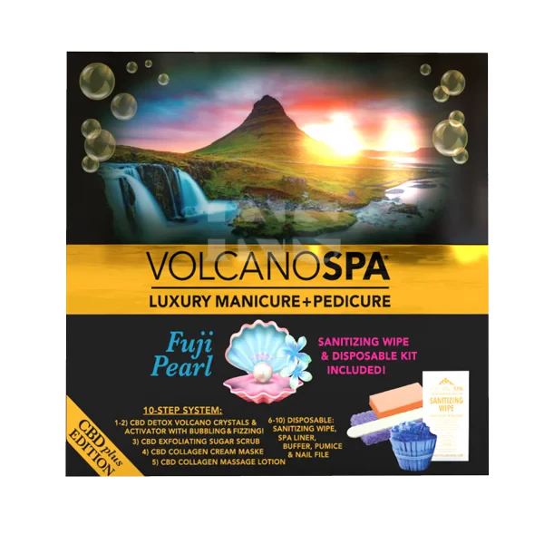 LA PALM Volcano Spa 10 Steps - Fuji Pearl Single from iNAIL SUPPLY