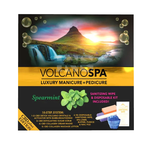 LA PALM Volcano Spa 10 Steps - Spearmint Single from iNAIL SUPPLY