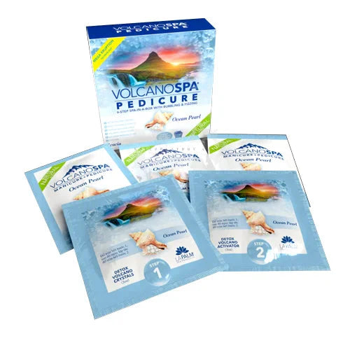 LA PALM Volcano Spa 6 Steps - Ocean Pearl (Acacia) Single from iNAIL SUPPLY