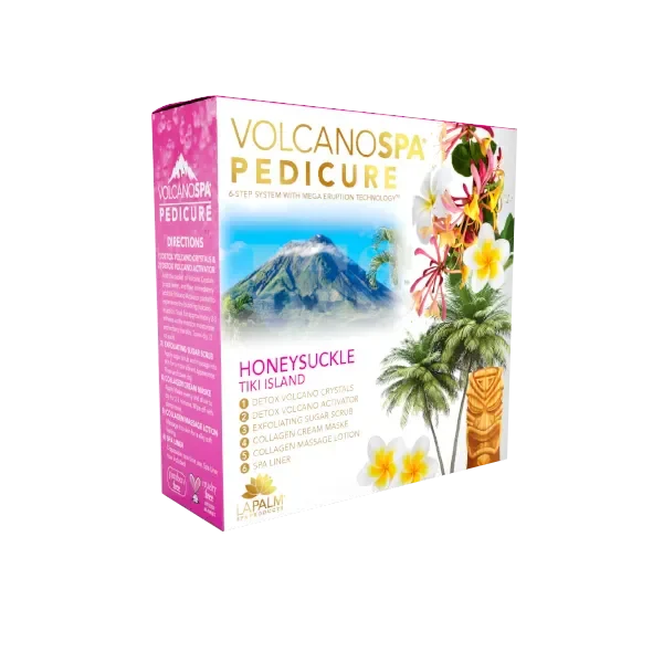 LA PALM Volcano Spa 6 Steps - Tiki Island (Honeysuckle) Single from iNAIL SUPPLY
