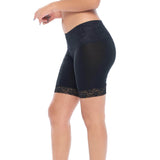 Signature Lace Shortlette Slipshort 9" | Black From Undersummers