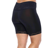Signature Lace Shortlette Slipshort 9" | Black From Undersummers