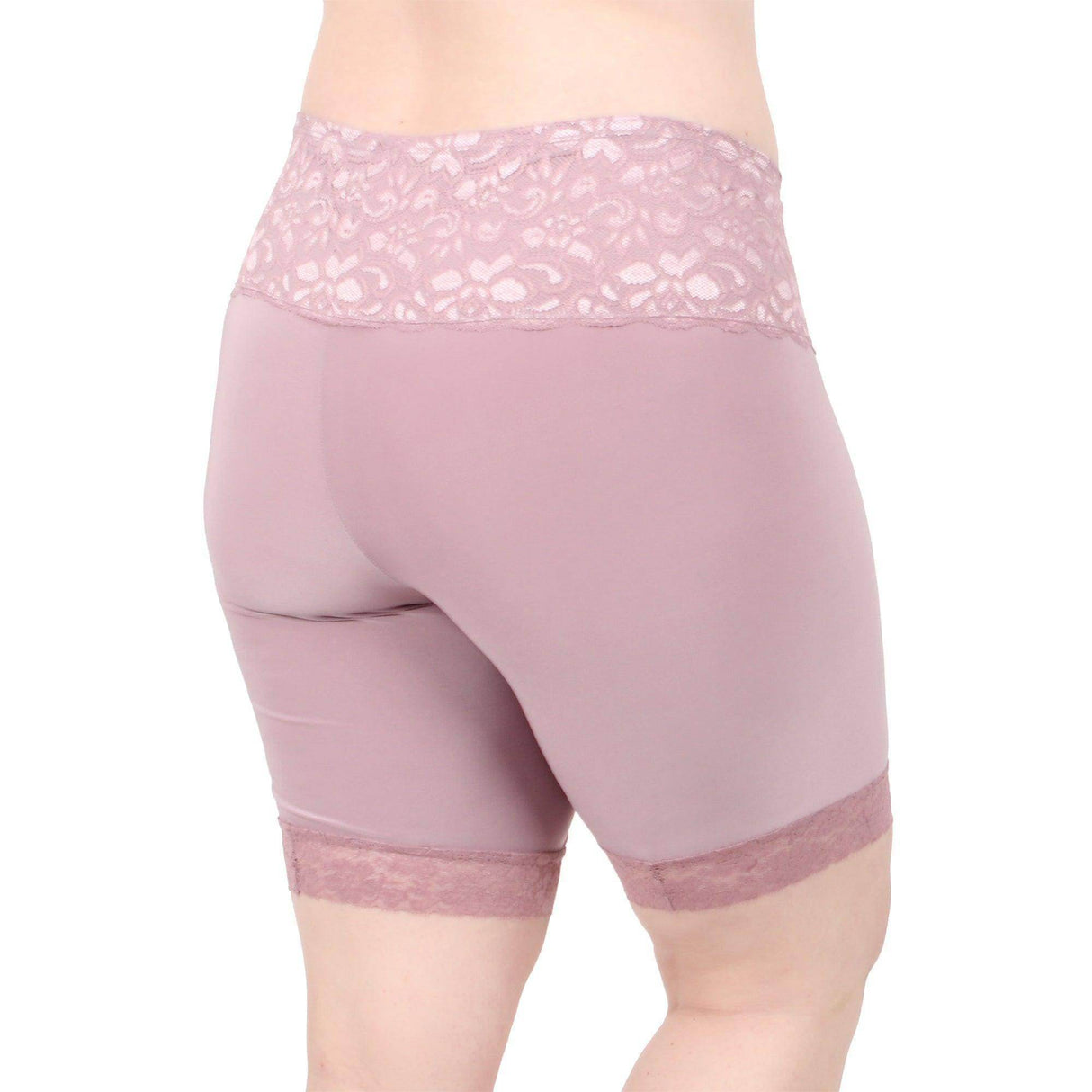 Signature Lace Shortlette Slipshort 9" | Blush From Undersummers