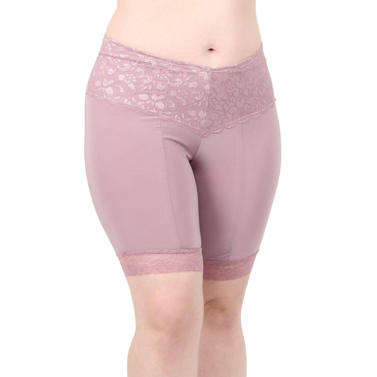Signature Lace Shortlette Slipshort 9" | Blush From Undersummers