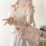Kawaii Lace Patchwork Knit Top – Halter Neck Lolita Sweater From Kawaii Stop