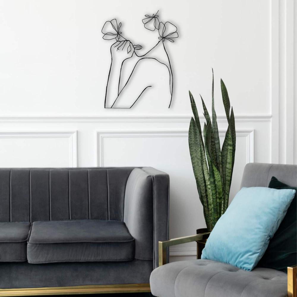 Ladies are Flowers Metal Wallart from VITAHOME DESIGN LLC
