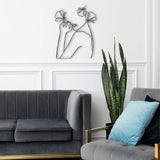Ladies are Flowers Metal Wallart from VITAHOME DESIGN LLC