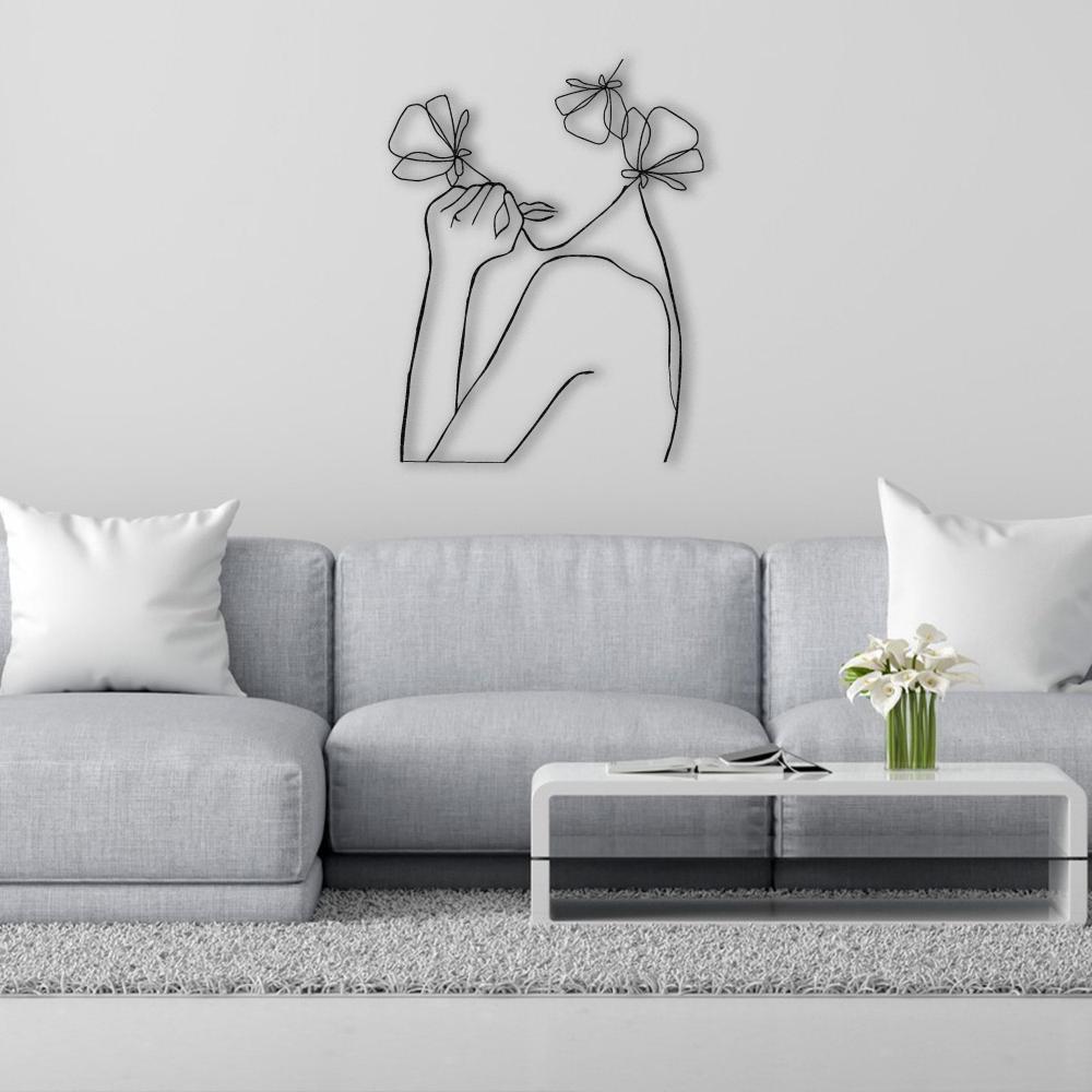 Ladies are Flowers Metal Wallart from VITAHOME DESIGN LLC