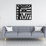 Lady With Hat Metal Wall Art from VITAHOME DESIGN LLC