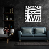 Lady With Hat Metal Wall Art from VITAHOME DESIGN LLC