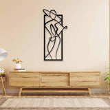 Lady With Nice Hat Metal Wall Art from VITAHOME DESIGN LLC