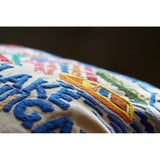 Lake Michigan Hand-Embroidered Pillow from Quirks!