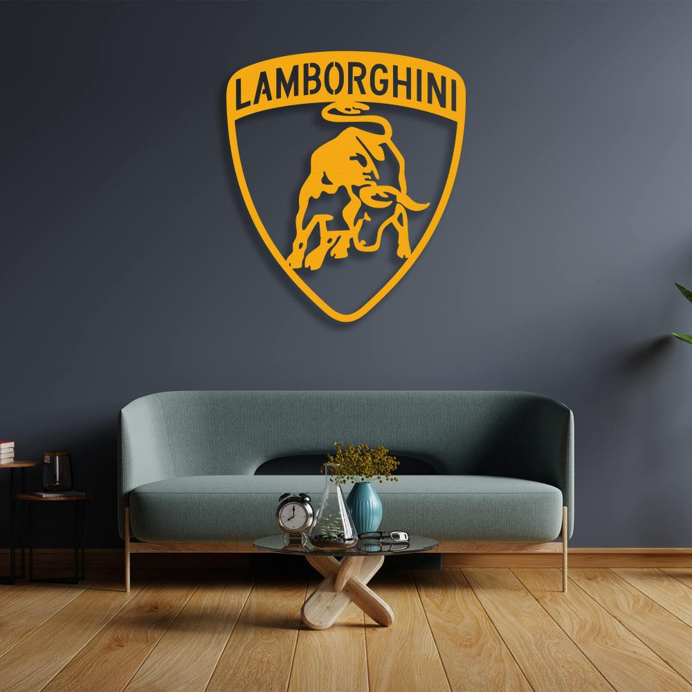 Lamborghini Metal Wall Art from VITAHOME DESIGN LLC