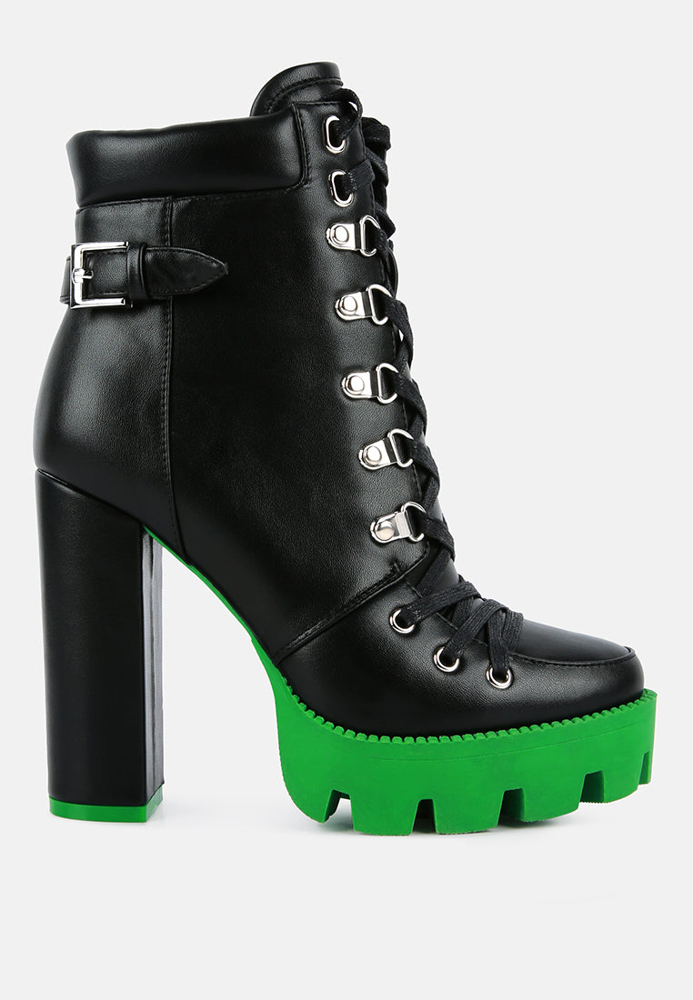 Larch Cushion Collared Biker Boots from London Rag International