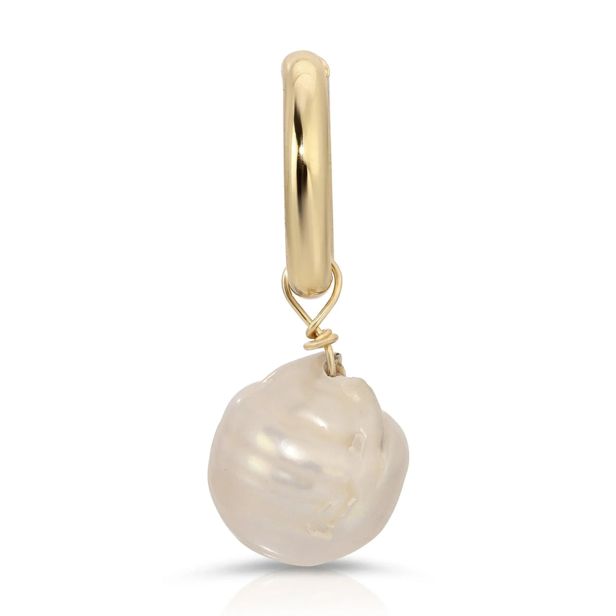 Large Baroque Pearl Pendant from eklexic