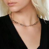 Large Elongated Link Chain from eklexic
