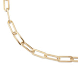 Large Elongated Link Chain from eklexic