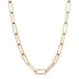Large Elongated Link Chain from eklexic