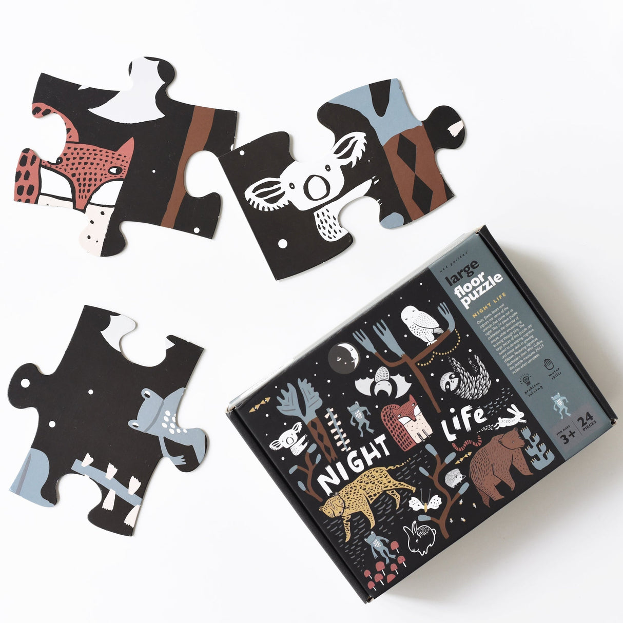 Night Life Floor Puzzle From Wee Gallery