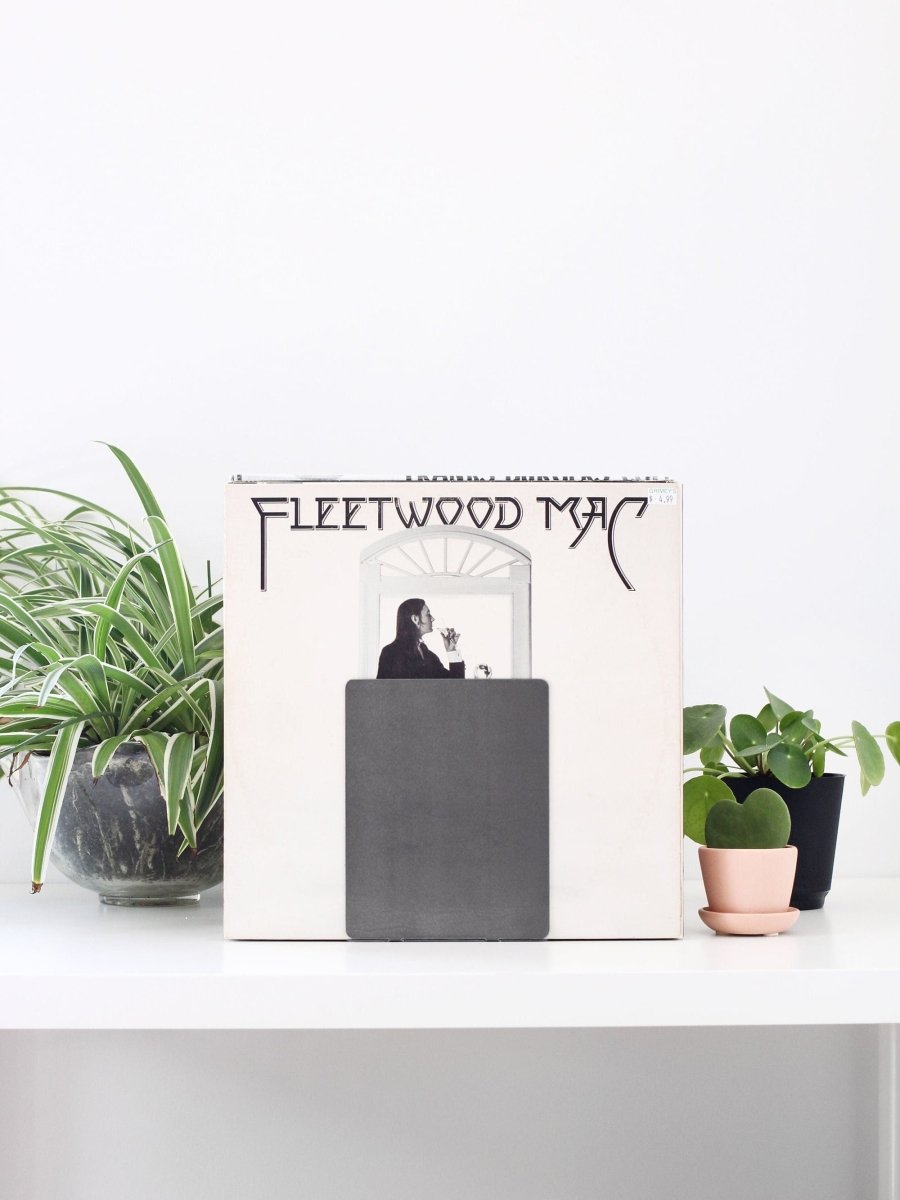 Large Metal Bookend for Vinyl Records from Jubilee Trading Company