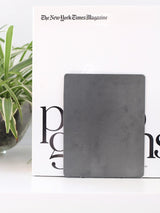 Large Metal Bookend for Vinyl Records from Jubilee Trading Company