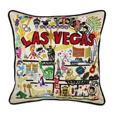 Las Vegas Hand-Embroidered Pillow from Quirks!