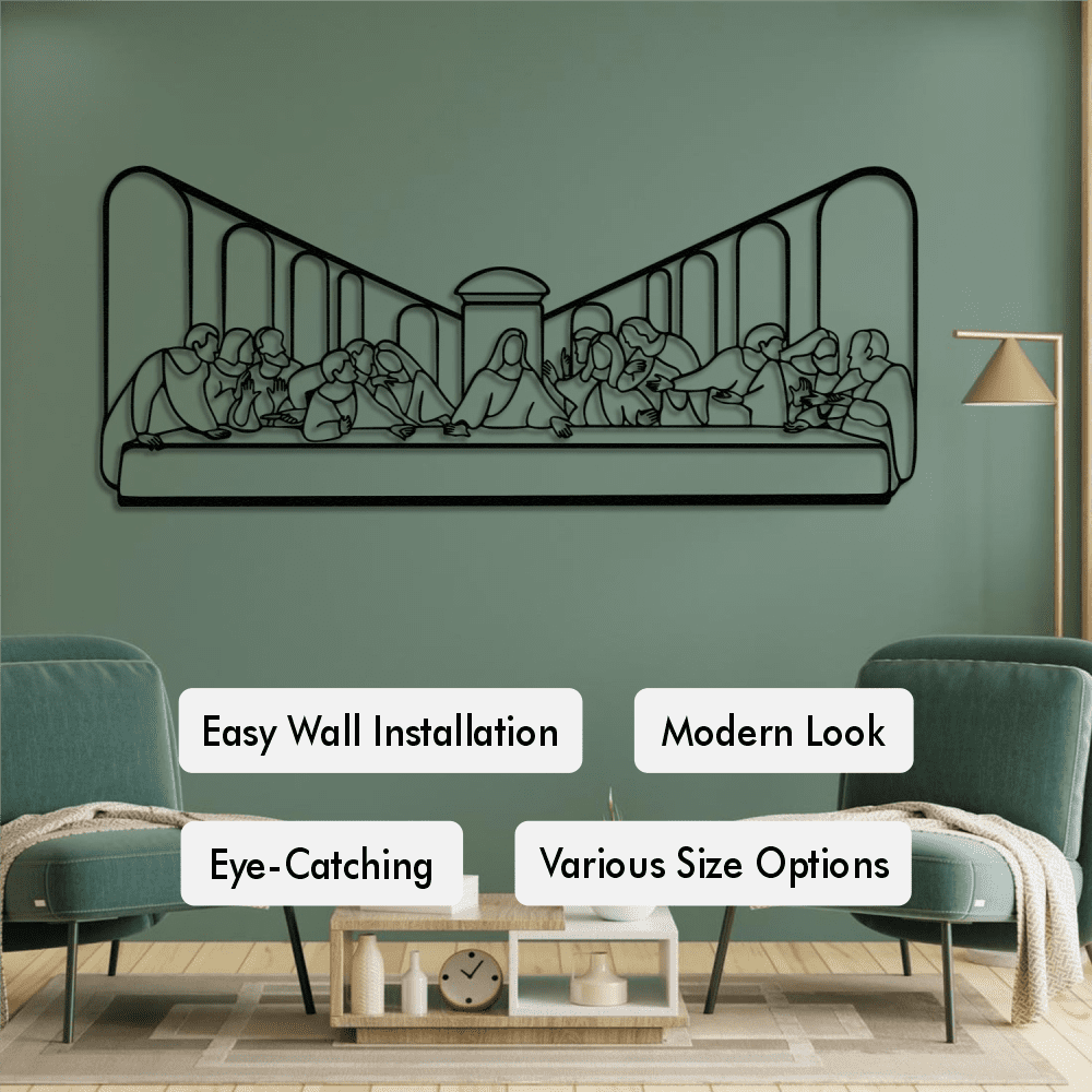 Last Supper Wall Art from VITAHOME DESIGN LLC