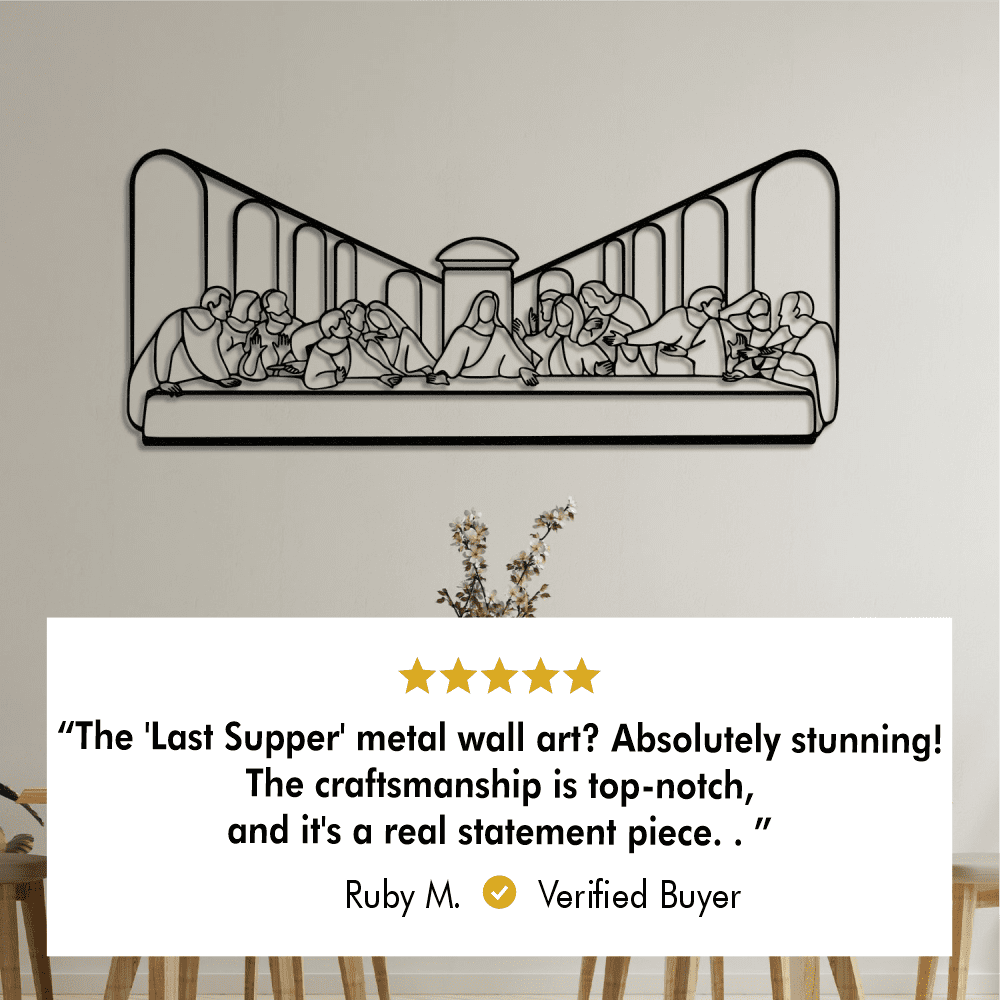 Last Supper Wall Art from VITAHOME DESIGN LLC