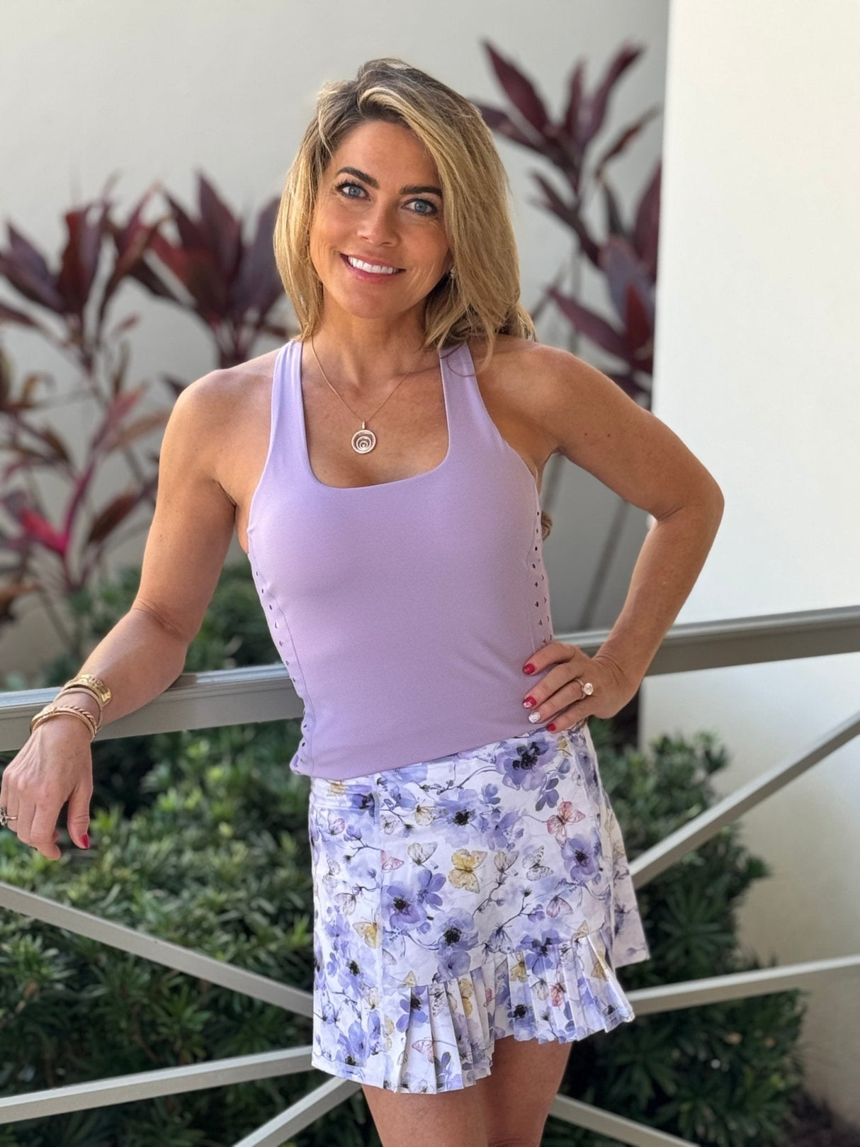 Lavender Crush Skirt from Nikkib Sportswear