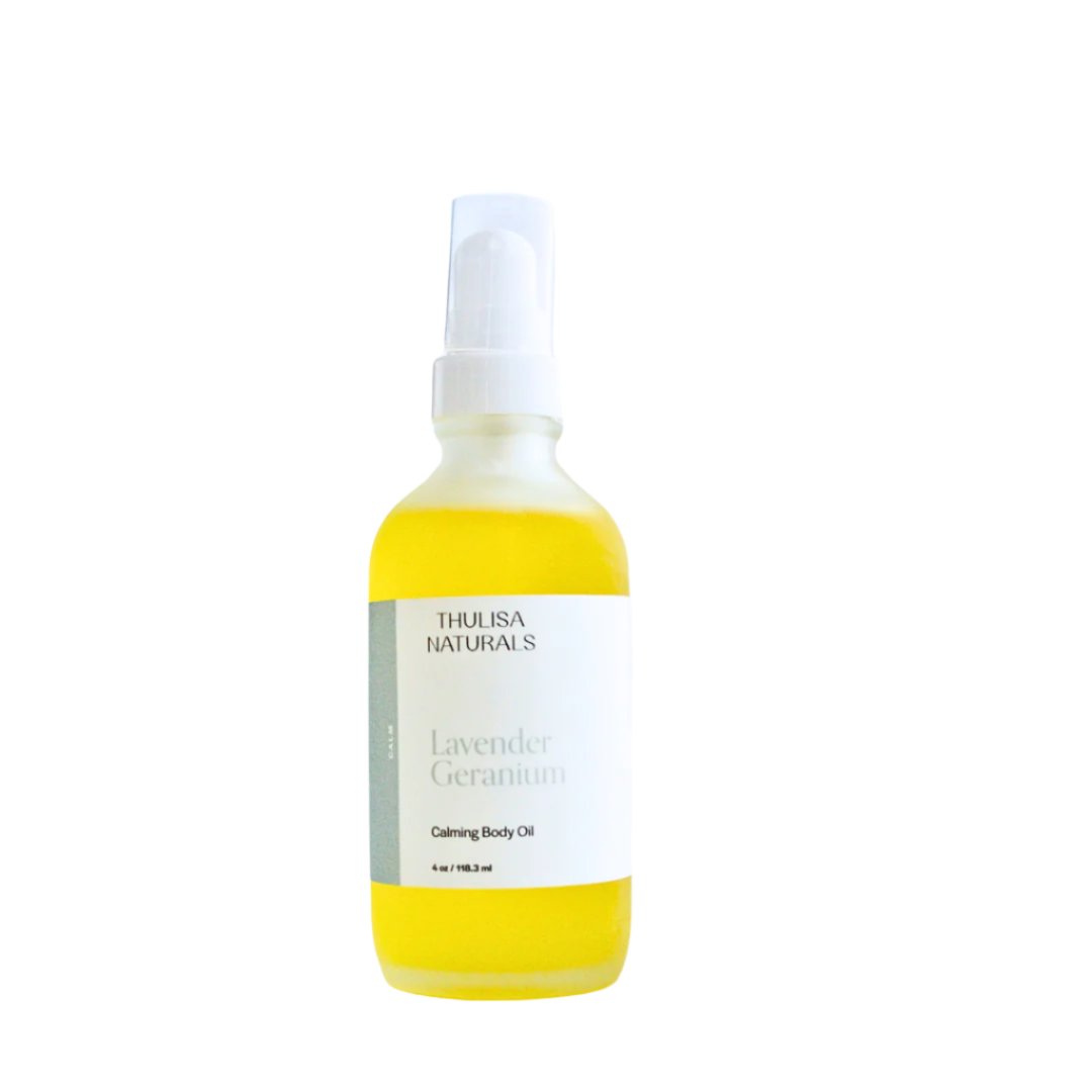 Lavender Geranium Body Oil from Thulisa Naturals