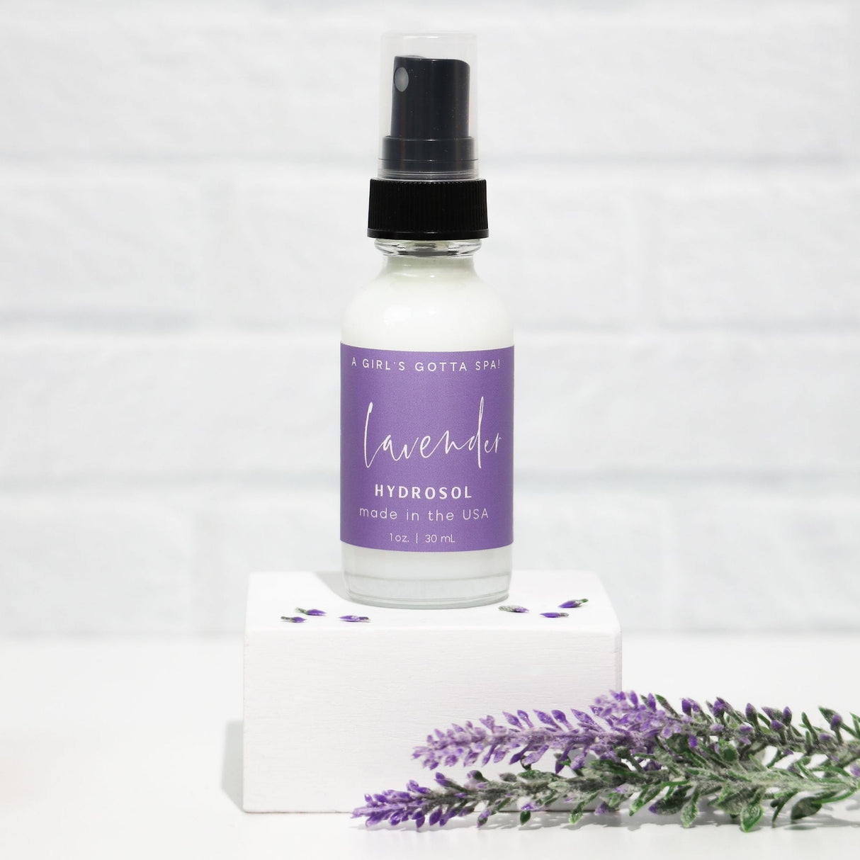 Lavender Hydrosol Mist Pillow Spray from A Girl's Gotta Spa!
