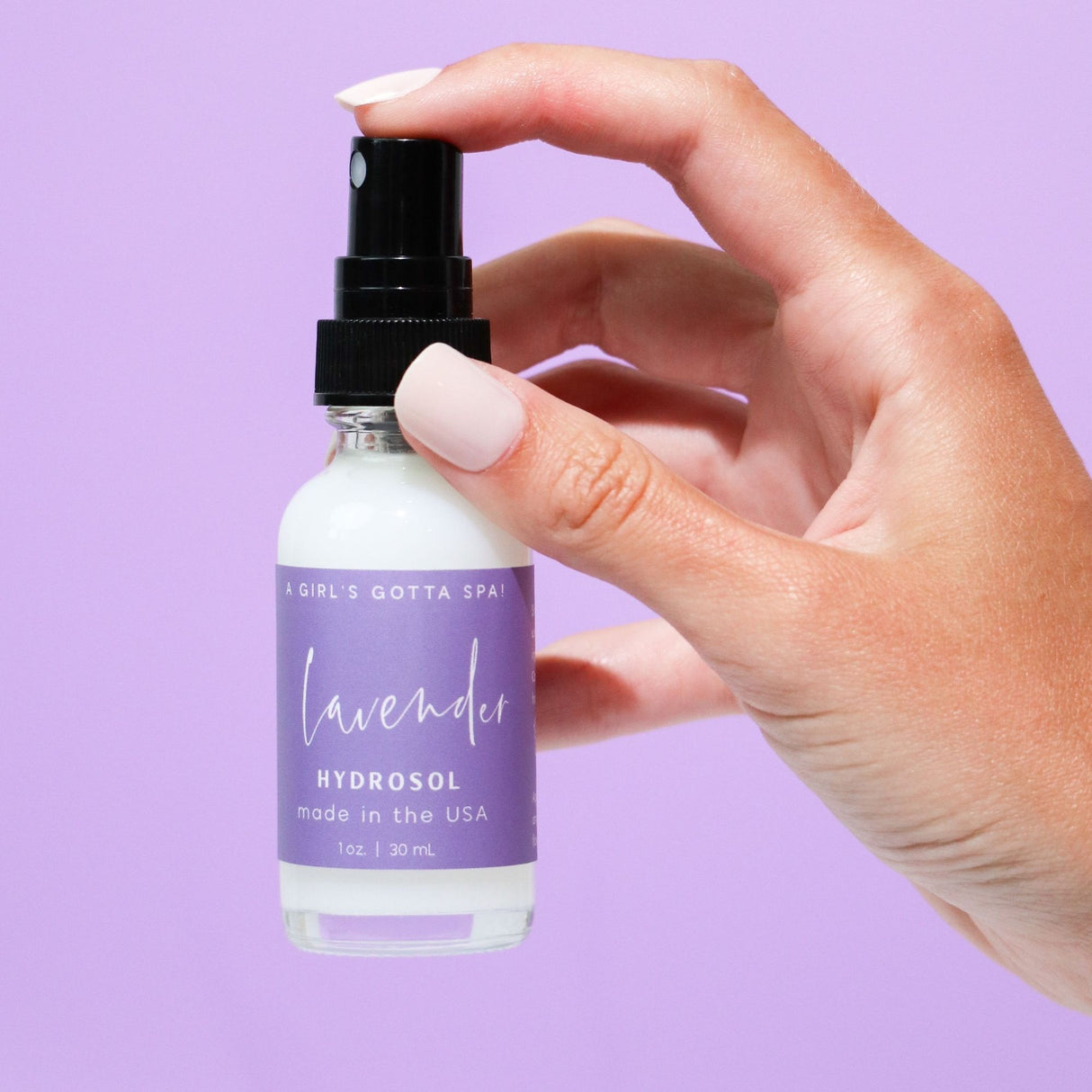 Lavender Hydrosol Mist Pillow Spray from A Girl's Gotta Spa!