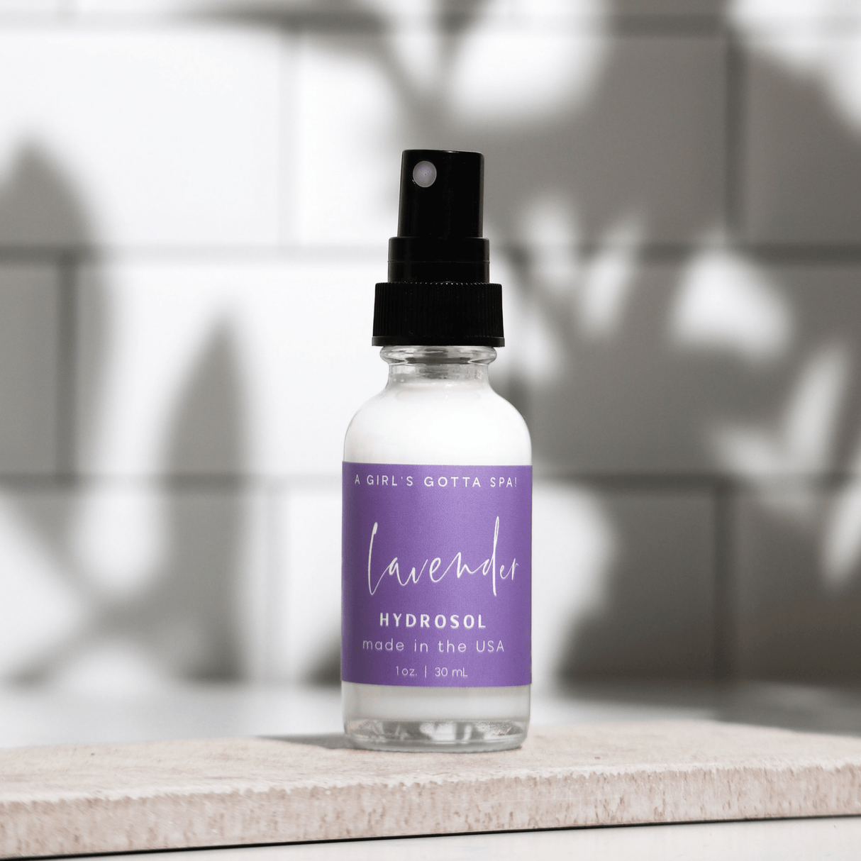 Lavender Hydrosol Mist Pillow Spray from A Girl's Gotta Spa!
