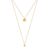 Layered North Star Bullet Necklace from SLATE + SALT
