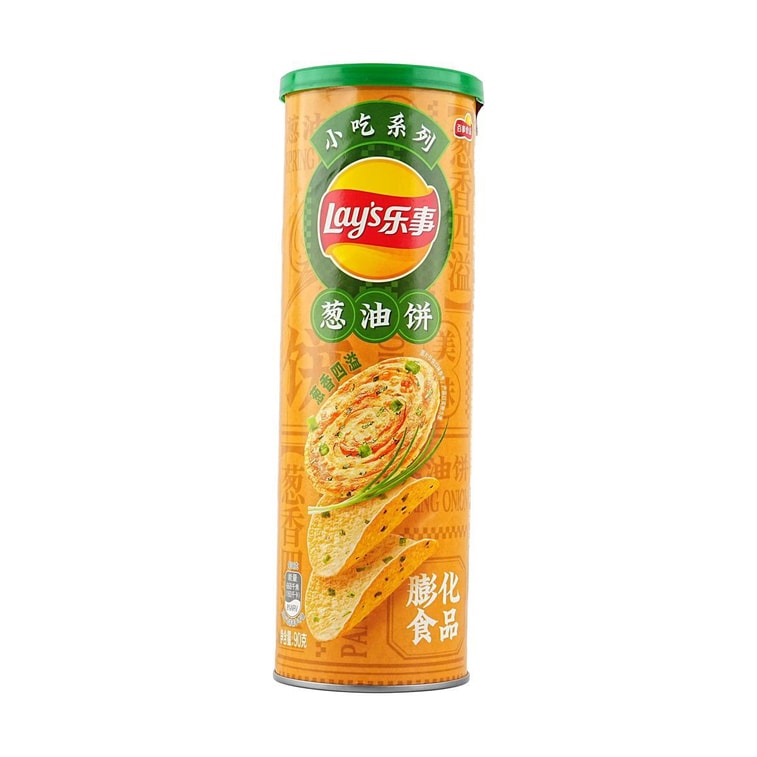 Lay's Scallion Pancake (90g) (China) 4-pack from PETEZ POP WHOLESALE