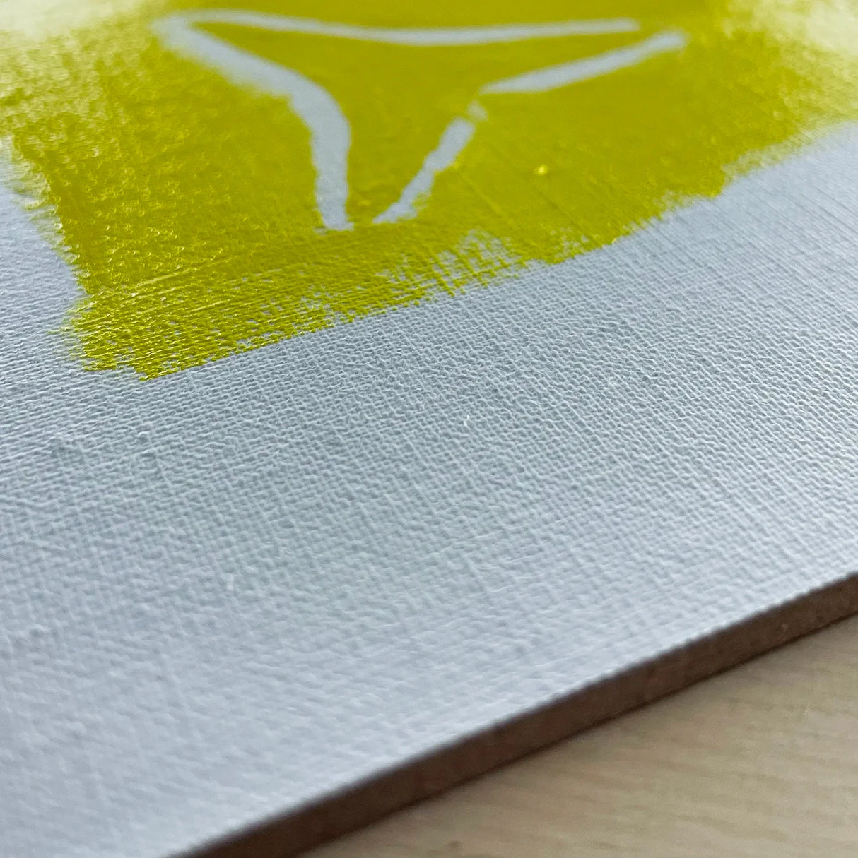 Trekell Lead Primed Linen Panel - 1/8" Aluminum Composite Material from Trekell Art Supplies