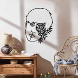 Leaf Headed Man Metal Wall Decor from VITAHOME DESIGN LLC
