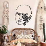 Leaf Headed Man Metal Wall Decor from VITAHOME DESIGN LLC