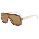 Leah Retro Oversized Aviator Sunglasses from Pretty Simple