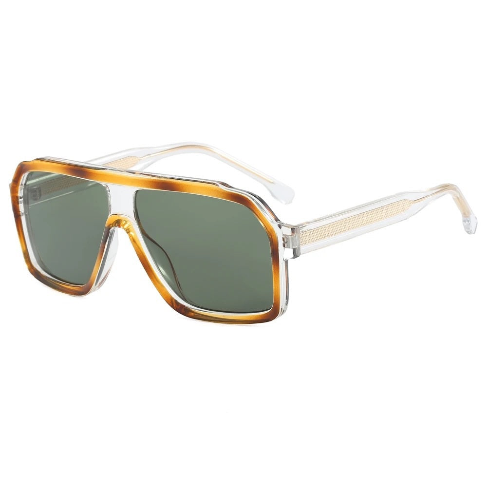 Leah Retro Oversized Aviator Sunglasses from Pretty Simple