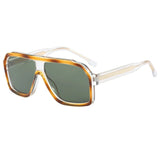 Leah Retro Oversized Aviator Sunglasses from Pretty Simple