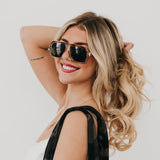 Leah Retro Oversized Aviator Sunglasses from Pretty Simple