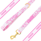 Frenchie Comfort Leash - Toile- Pink from Frenchie Bulldog