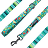 Frenchie Comfort Leash - Taco Tuesday- Green from Frenchie Bulldog