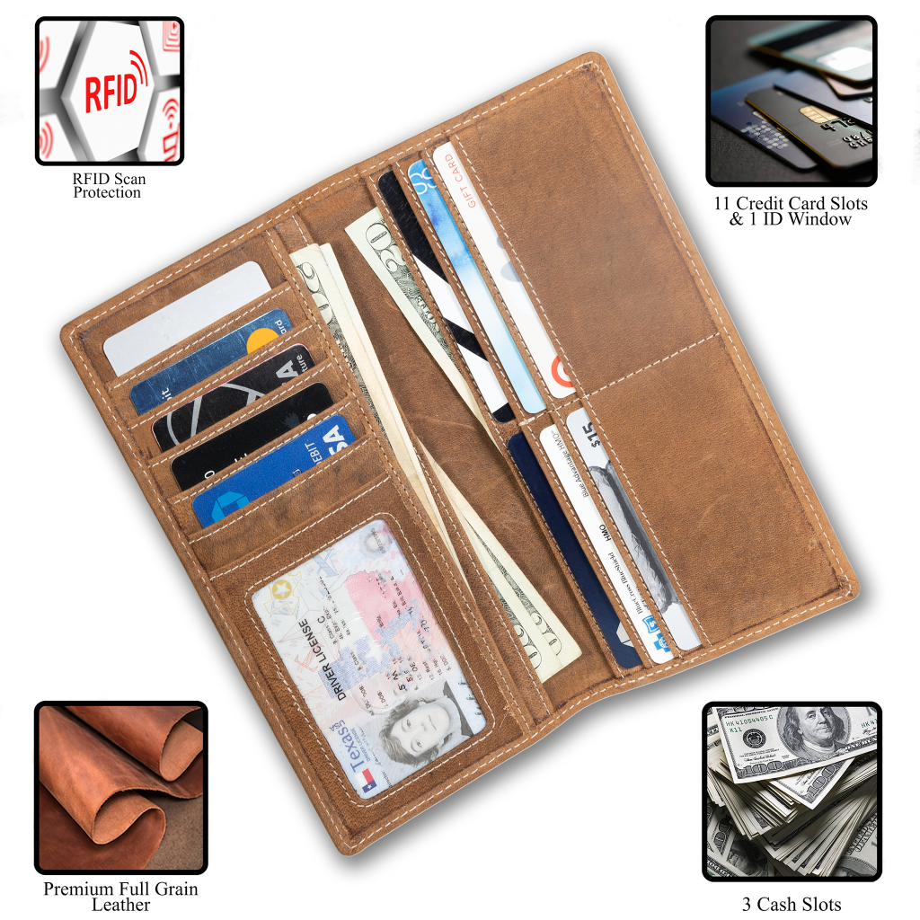 Leather Rodeo Wallet from UC Leather Company