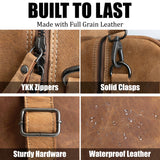 Leather Weekend Bag from UC Leather Company